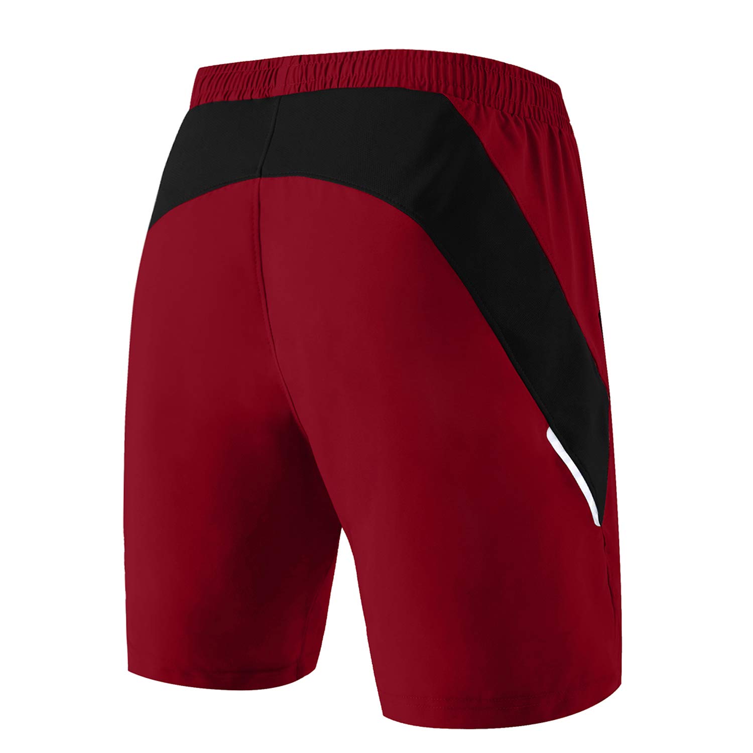 HMIYA Pantaloncini Running Uomo Leggero Sportivi Shorts Asciugatura Veloce Palestra Corsa Calzoncini con Tasca con Cerniera