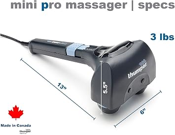 Thumper Mini Pro Hand Held Percussive Massager with Carrying Case