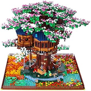 Myste DIY Tree House Upgrade Extension Pack DIY Assembly Building Block Compatible with Lego Ideas 21318 Tree House ( No Lego Model) (7436J9O36N16FT9V48)