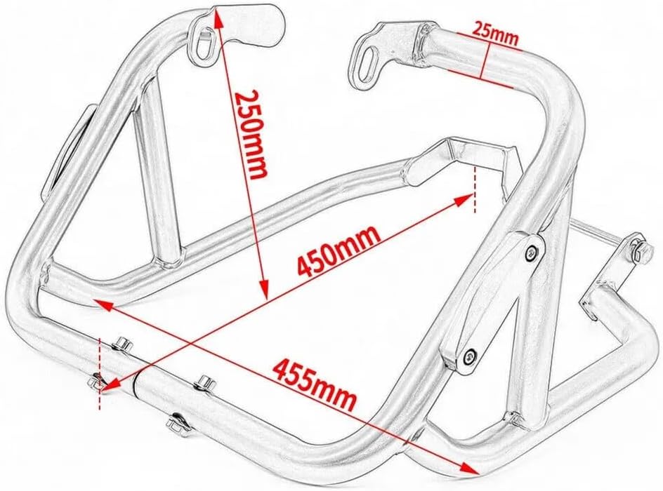 Engine Protection Bar 2020 MT-15 MT15 Accessories Motorcycle Part Stunt Cage Crash Bar Bumper Engine Guard Frame Protector for MT 15 2019