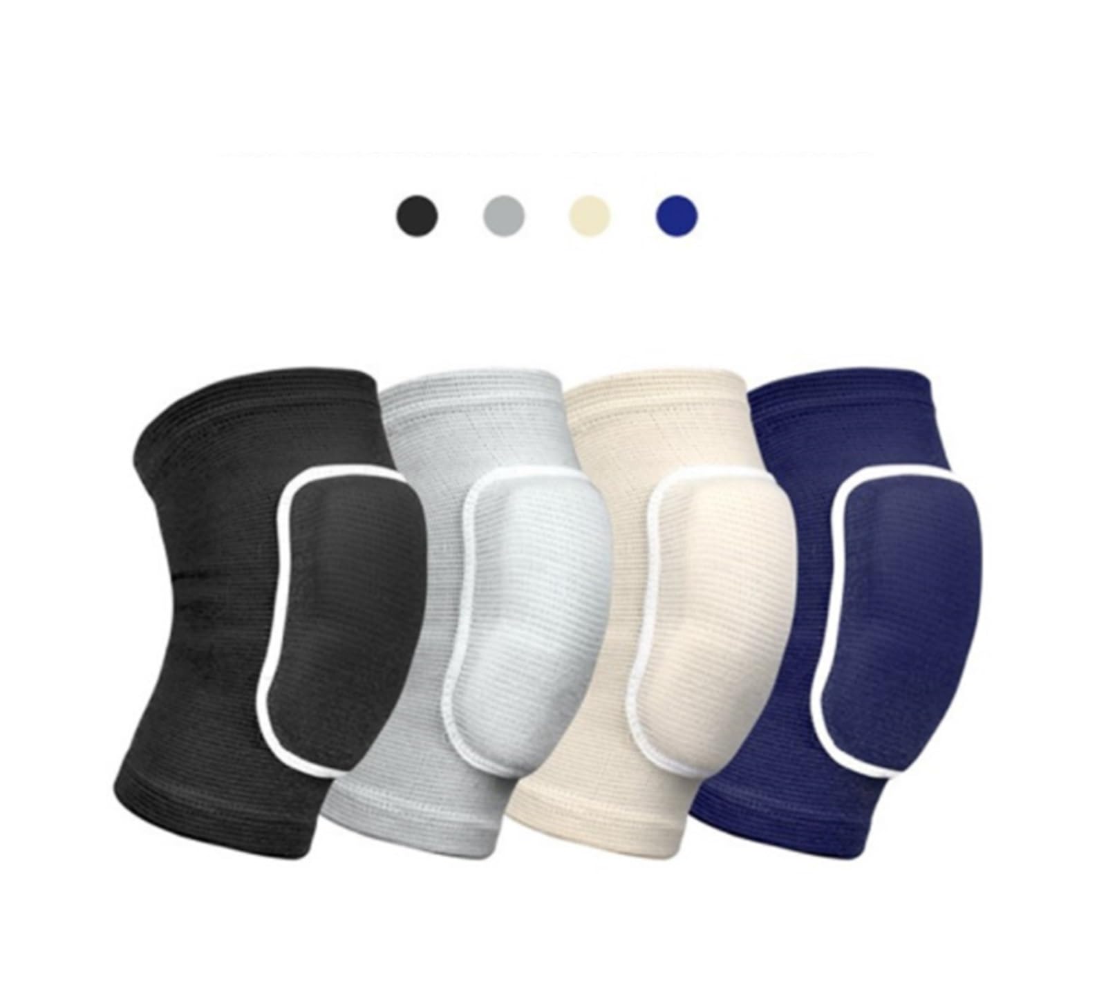 RUVOO Ginocchiere Palestra Ginocchiere Protettive Elastiche for Uomini E Donne Adatte for La Danza E La Pallavolo Ginocchiera Sportiva