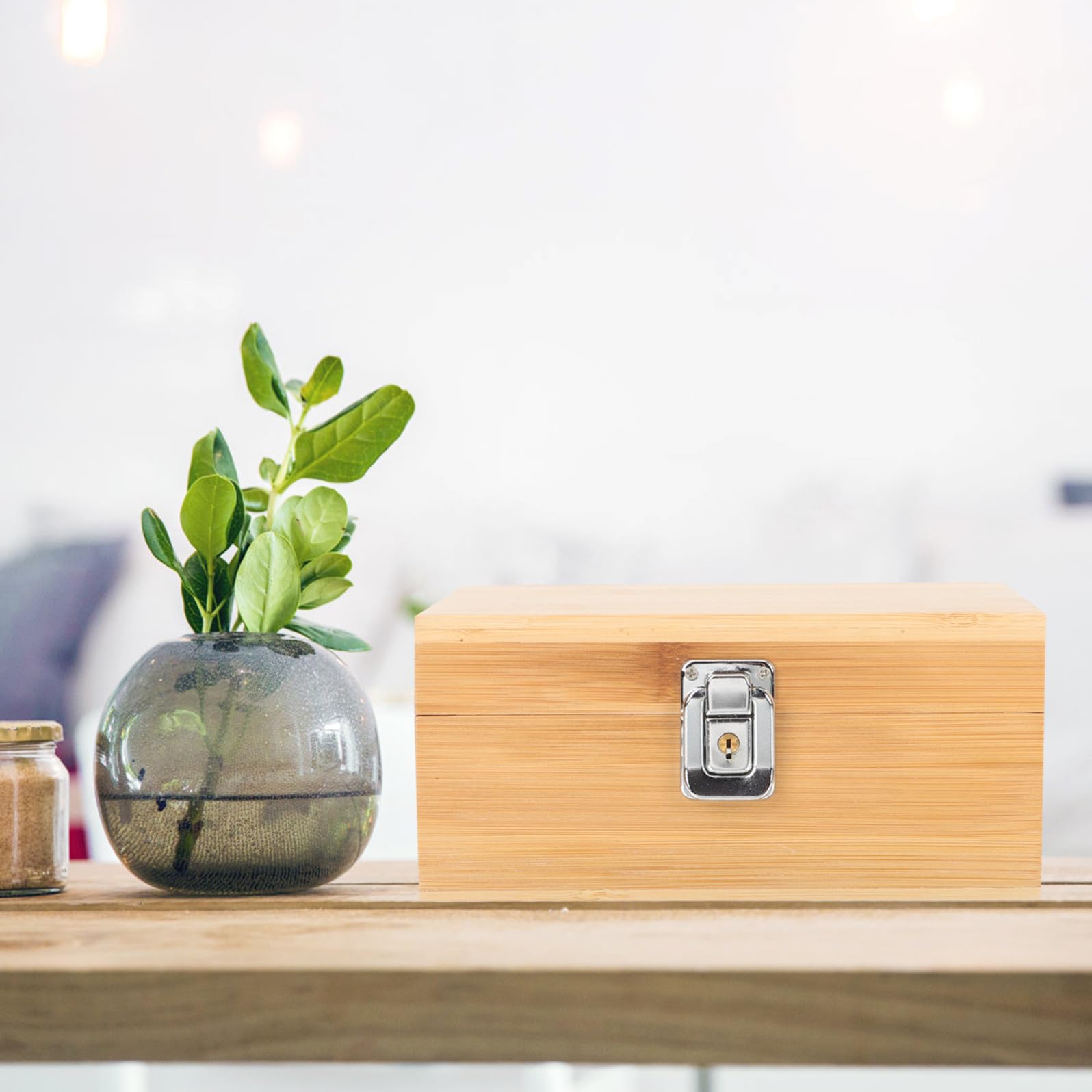 SOLUSTRE Custodia Porta Sigari da Viaggio in Legno Multifunzionale Resistente All'usura, Design Moderno e Retrò, Scatola Portatile per Sigari Professionale e Creativa