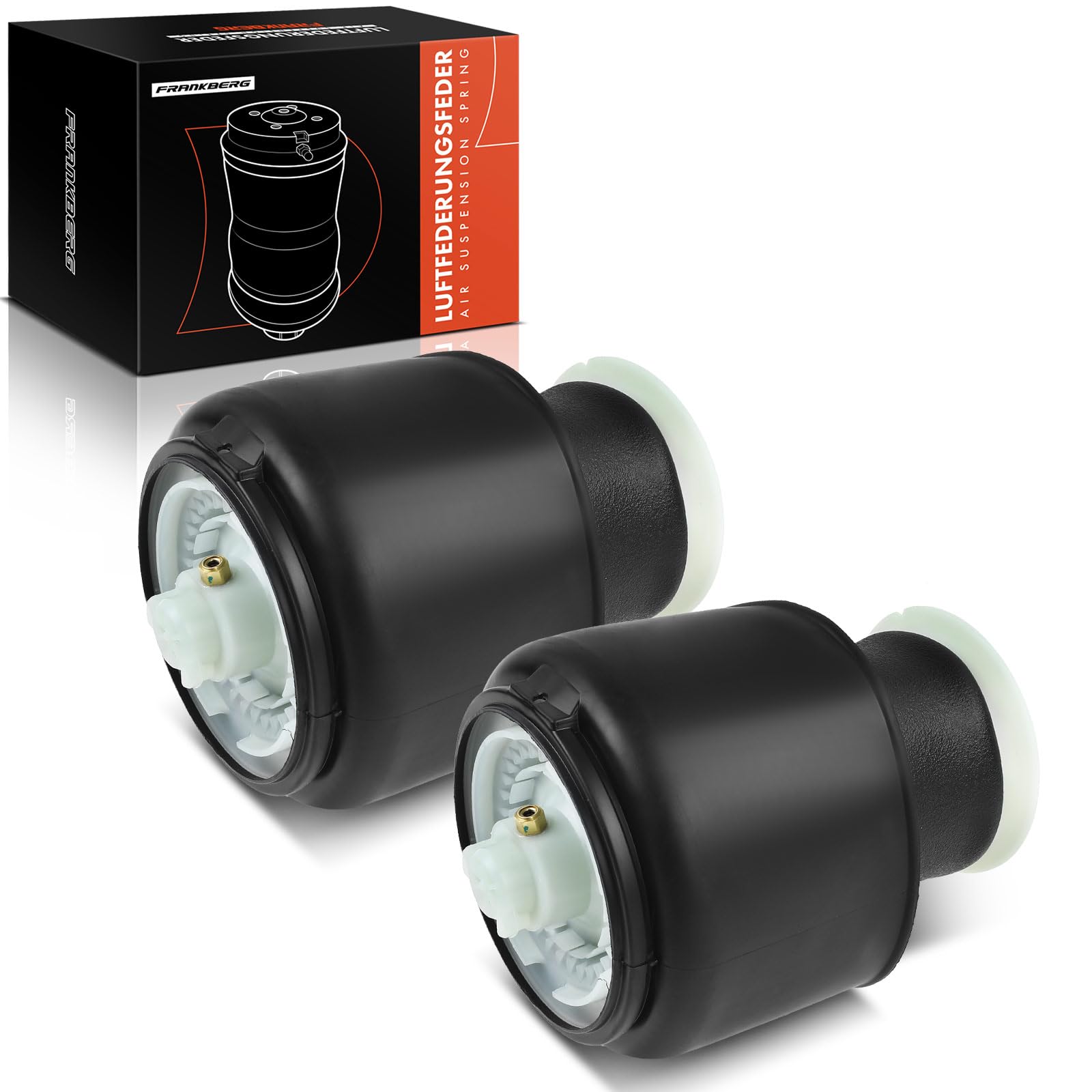 Frankberg 2x Air Spring Air Suspension Rear Axle Compatible with 5er Gran Turismo F07 520 528 530 535 550 2009-2017 5er Touring F11 518 520 523 525 528 530 535 550 2009-2017 Replace# 37106781827