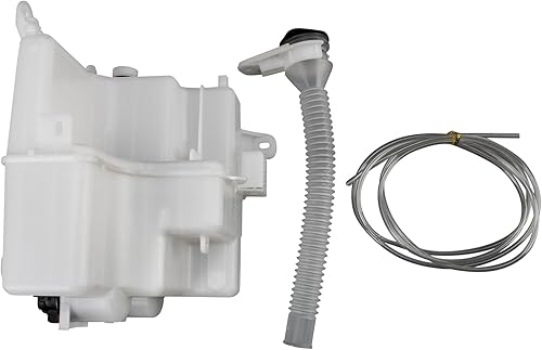 Vista 904 de TRQ Depósito de limpiaparabrisas compatible con Chevrolet Cruze 2016-2019 con luces antiniebla GM1288252 84036025 23365281PFM