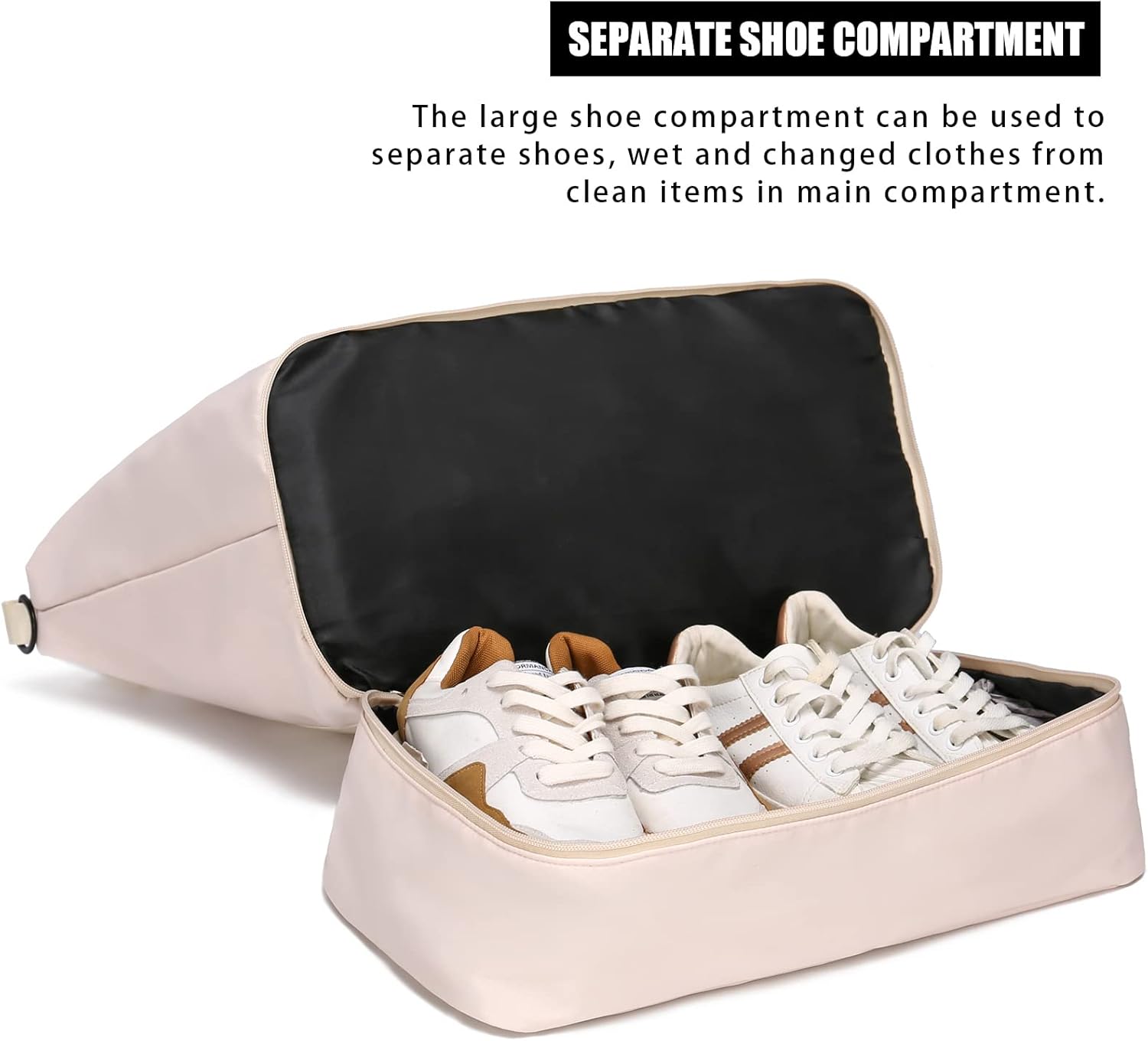 Travel Duffle Bag for Women, Weekender Overnight Bags with Shoe Compartment, Carry On Duffel Bag Sports Gym Tote Bags