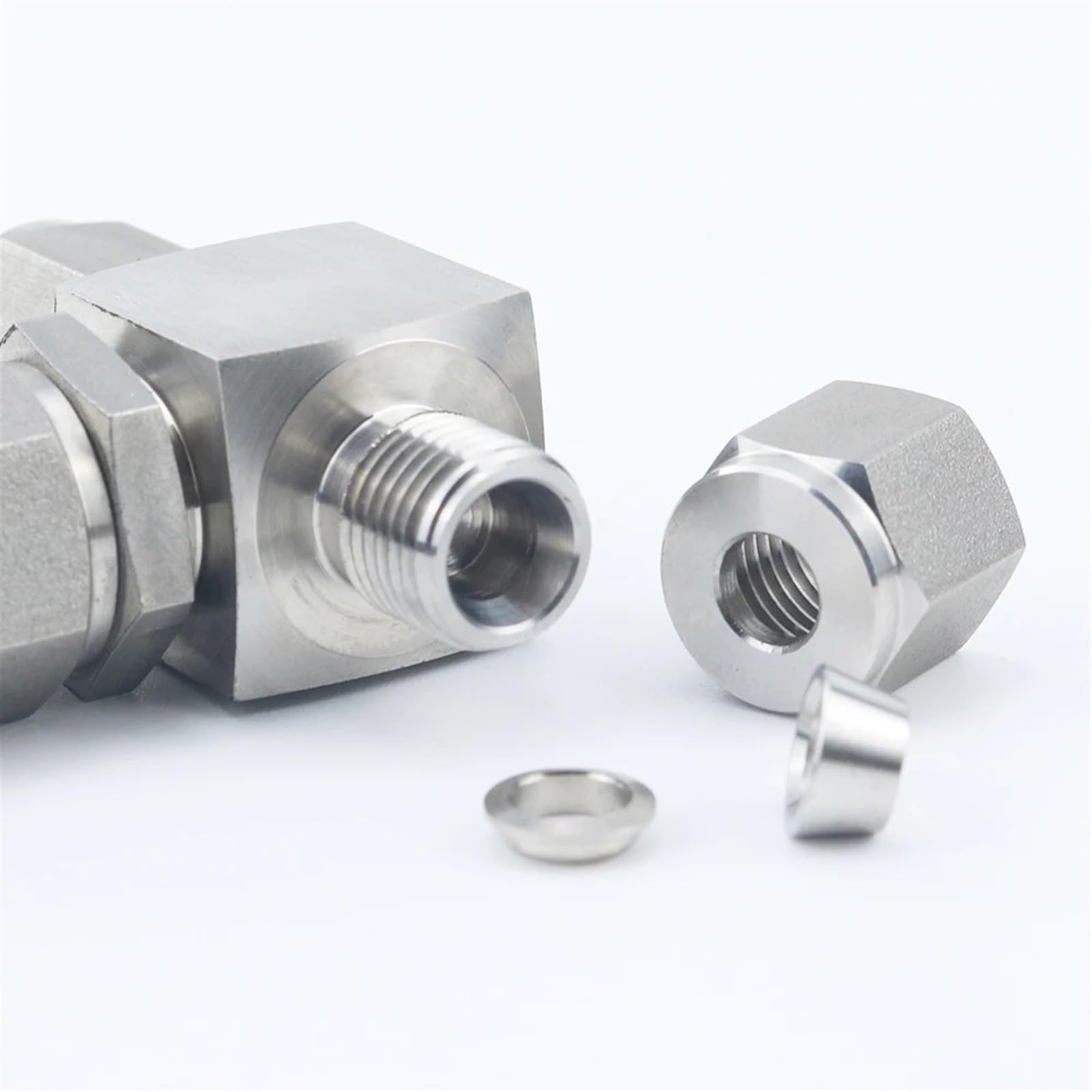 3/4/6/8/12mm 1/16 "1/8" 1/4 "3/8" válvula de aguja de acero inoxidable 304 válvula dosificadora reguladora de flujo Micro controlador de Gas(3mm,HIGH PRECISION-ELBOW 90 DEGREE)