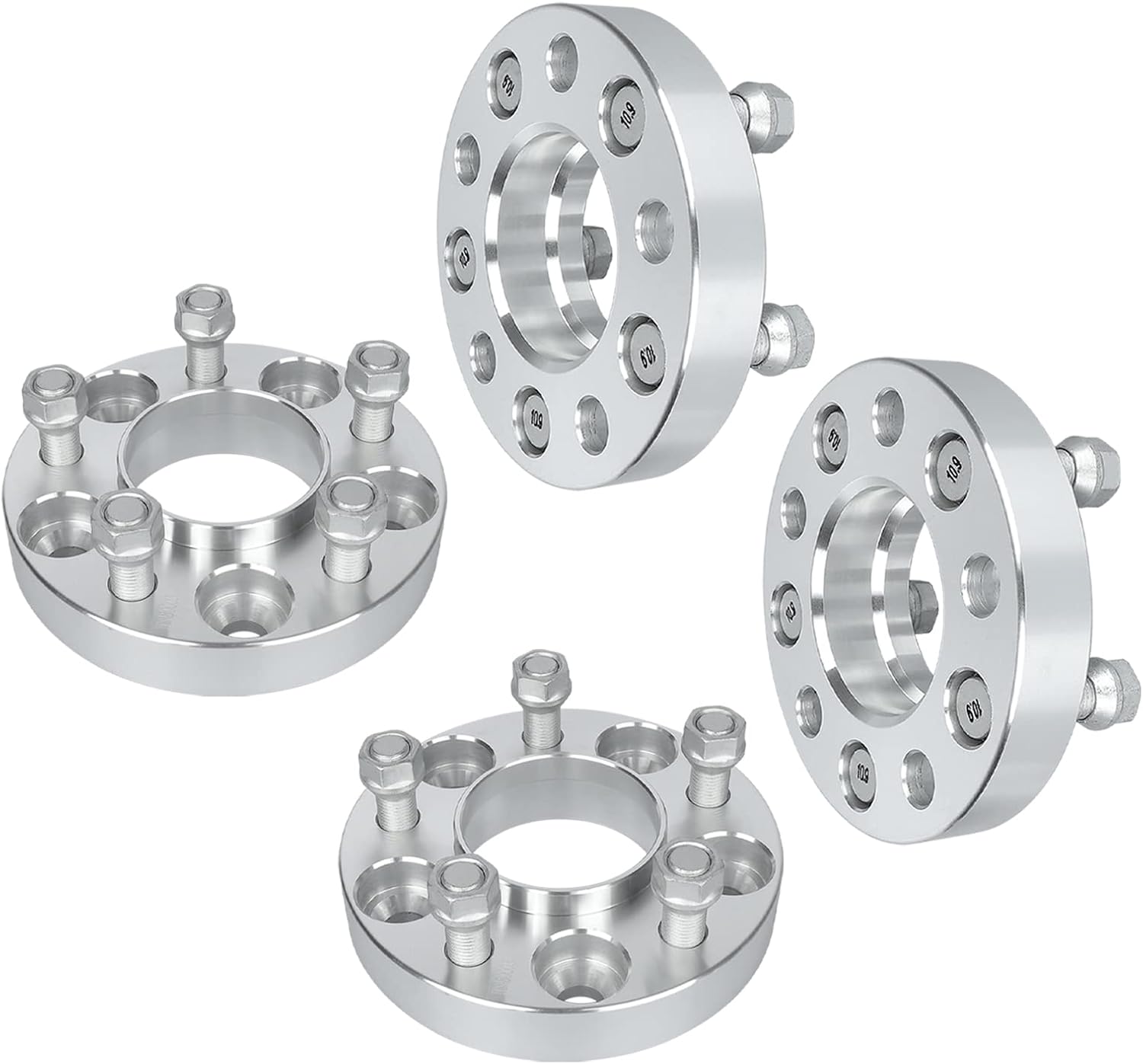 Haruma 1inch Hubcentric Wheel Spacers 5x114.3mm(5x4.5) for Dodge 2009-19 Challenger/2006-19 Charger Wheel Adapters 71.5mm Hub Bore for Tesla 3 2017-19 Wheel Spacer 4PCS 5 Lug Set