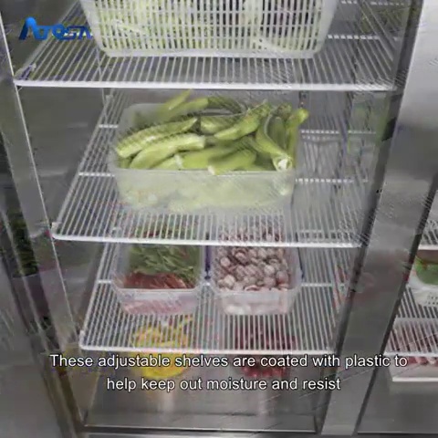 Amazon.com: ATOSA MBF8503 Commercial 2 Door Freezer, Energy Star