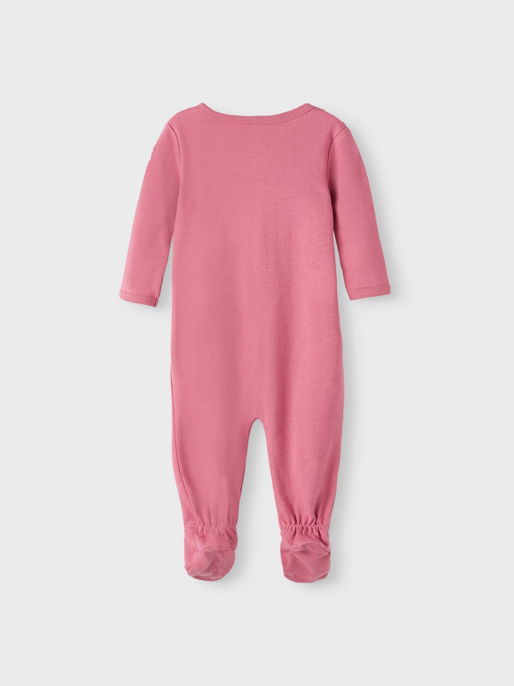 NAME IT Nbfnightsuit 2p W/F Rose Flower Noos Mamelucos para bebés y niños pequeños Bebé-Niñas