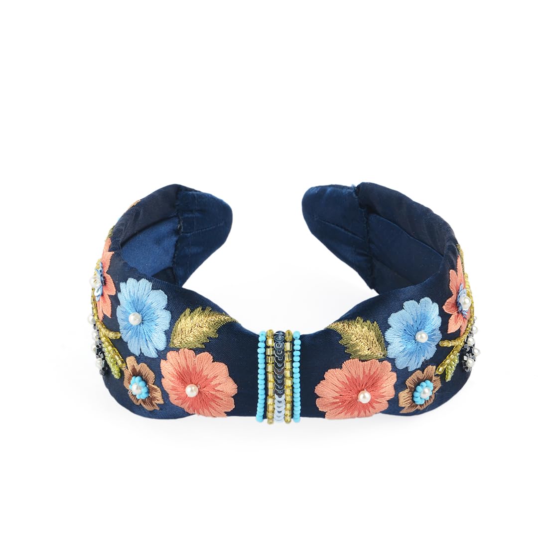 Radhu & Kabby Trendy Hair Band For Women/Girls | Embroidery with Crystals, Beads and Threads | Stylish Hair Accessories | Hand Made Easy to wear | Anti-Hair-Breakage | Pack of 1 (B0CXJ6J6RT) Amazon Price History, Amazon Price Tracker