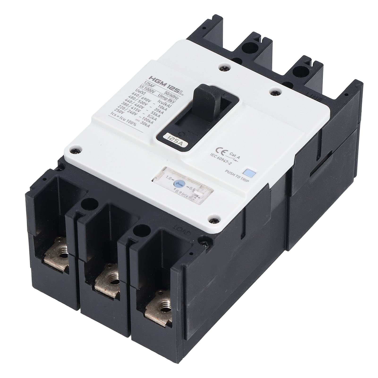Buy MCCB Circuit Breaker, 125A Overload Protections Segment Height