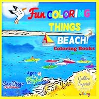 COLORING BOOKS for Kids: San Diego CALIFORNIA (Travel Edition) (Volume 1) 0998919446 Book Cover