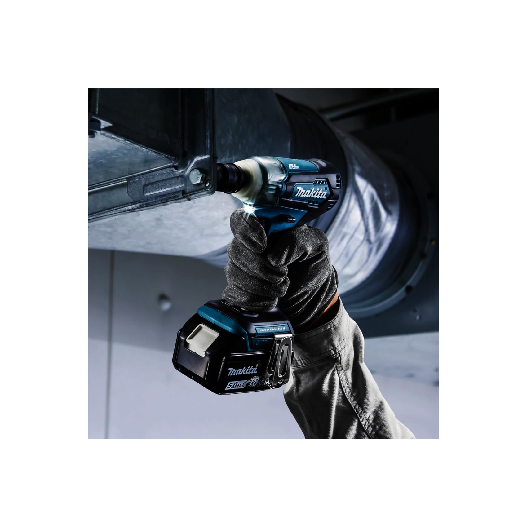 Makita Avvitatore a impulsi senza fili DTW181 18,0 V (senza batteria, senza caricabatterie)