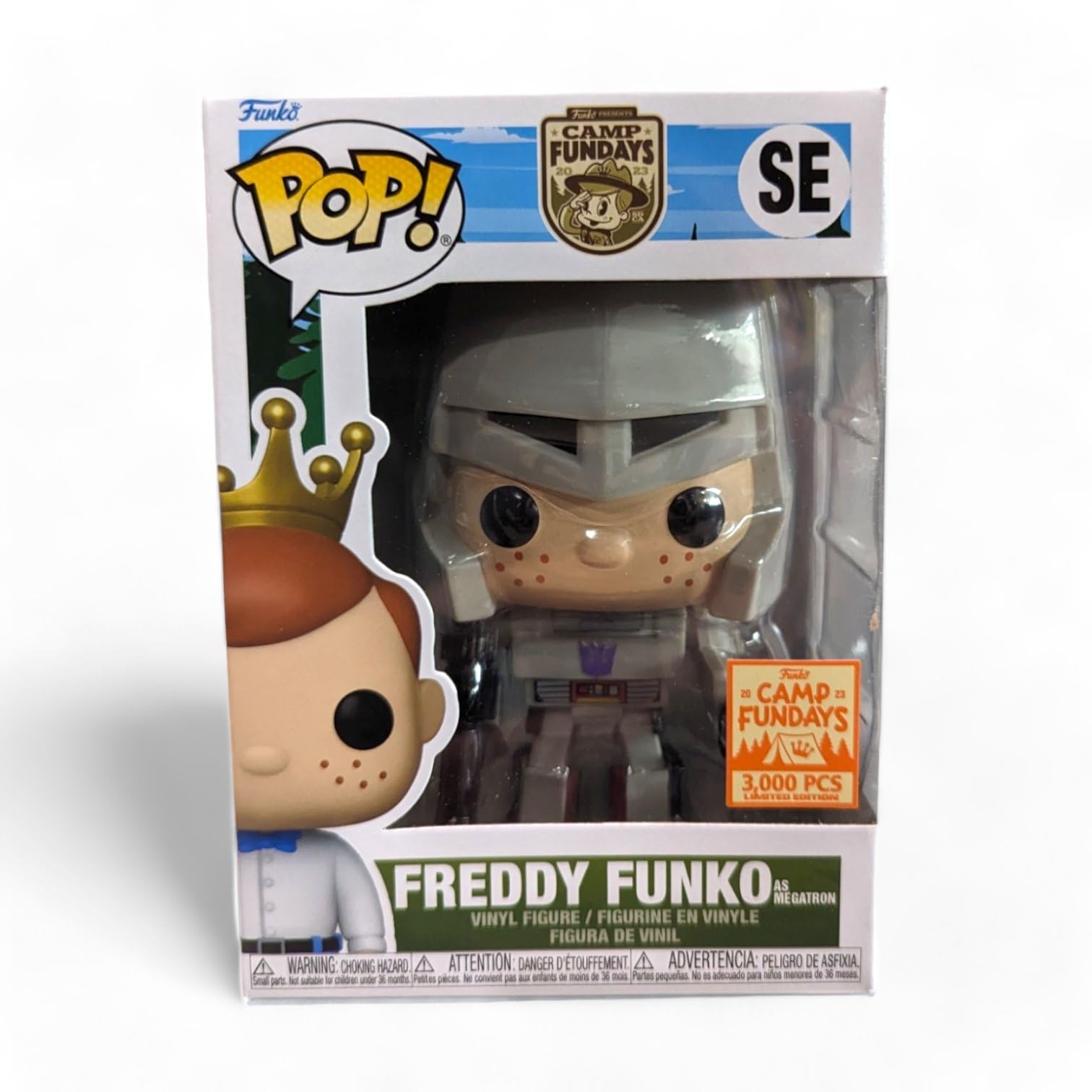 【超希少品】Freddy Funko フレディ ファンコ as Megatron Amazon.com: Funko Pop! Originals: Camp Fundays 2023 - Freddy as