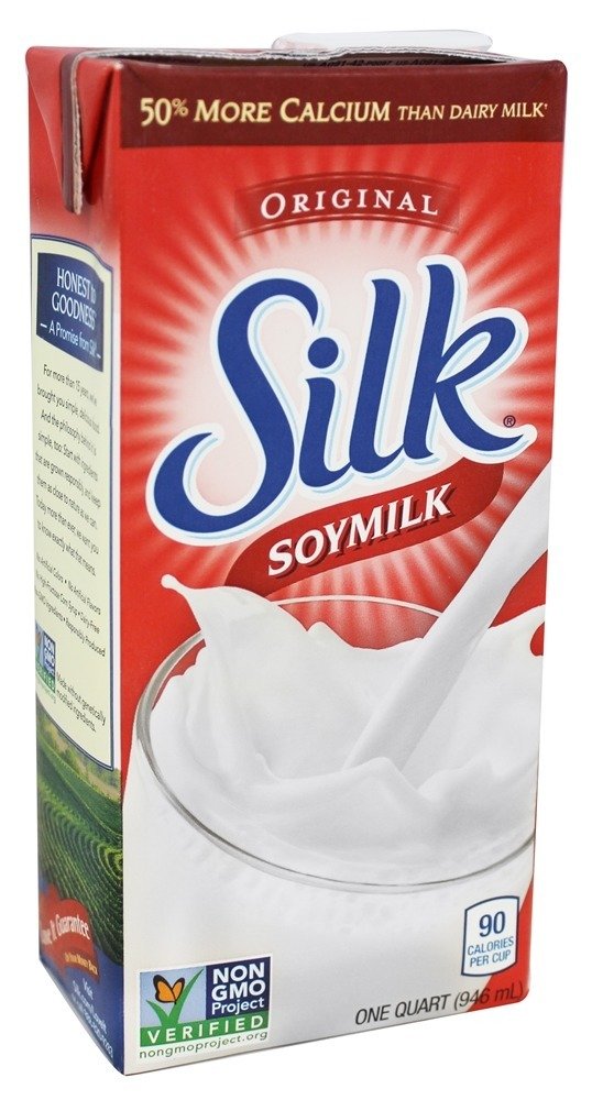 Silk Lactose Free Plain Organic Soymilk 32 Oz