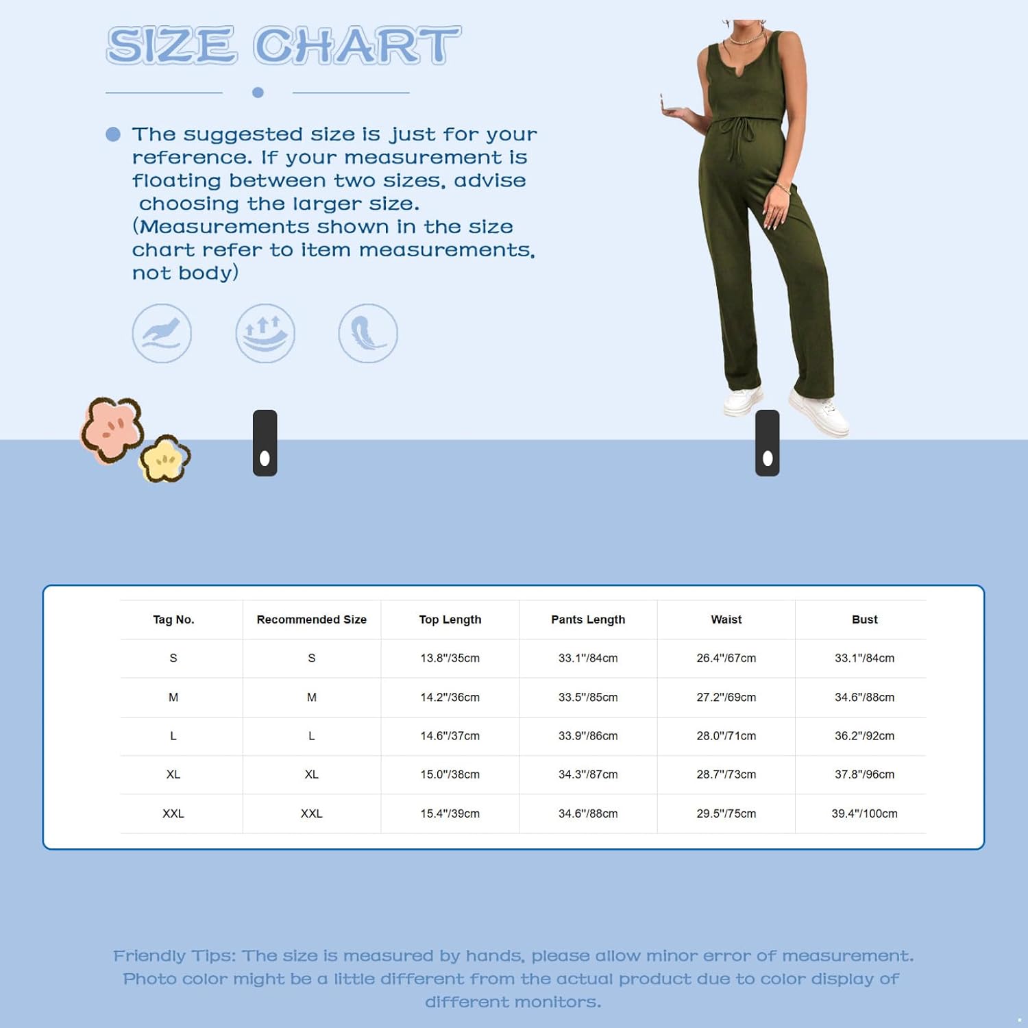 Maternity Outfits Ribbed Knit Matching Outfit Wide Leg Pants Set Pregnancy Yoga Clothes Belted Rompers
