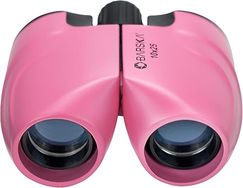 Miniatura 5 de BARSKA Prismáticos Porro Rosa 10x25