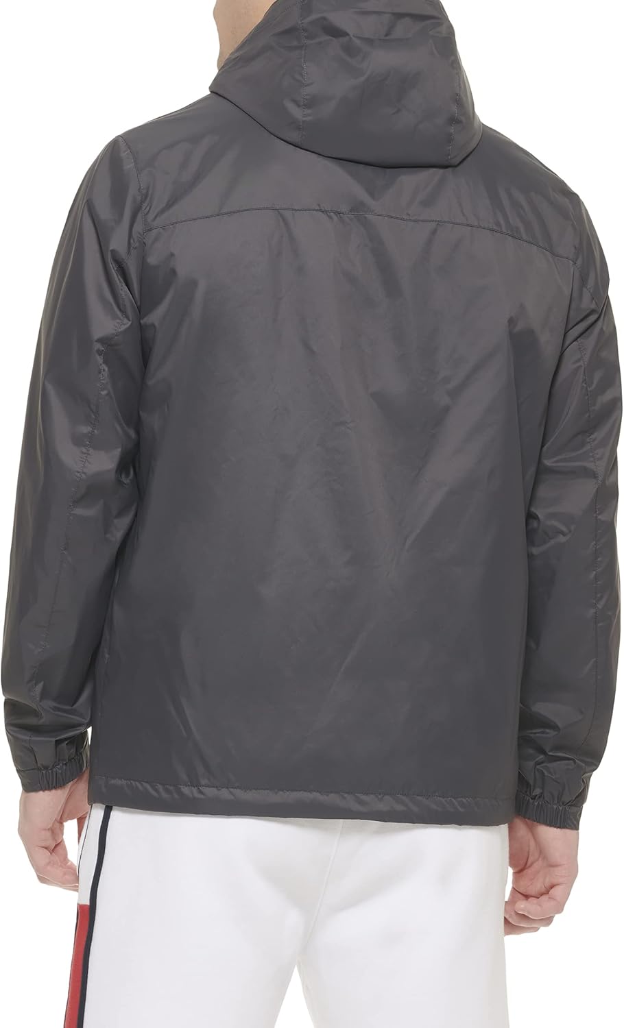 Tommy Hilfiger Men's Lightweight Breathable Waterproof Hooded Jacket - Image 4