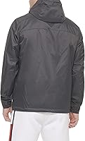 Vista 4 de Tommy Hilfiger Chaqueta impermeable con capucha, transpirable, ligera, para hombre