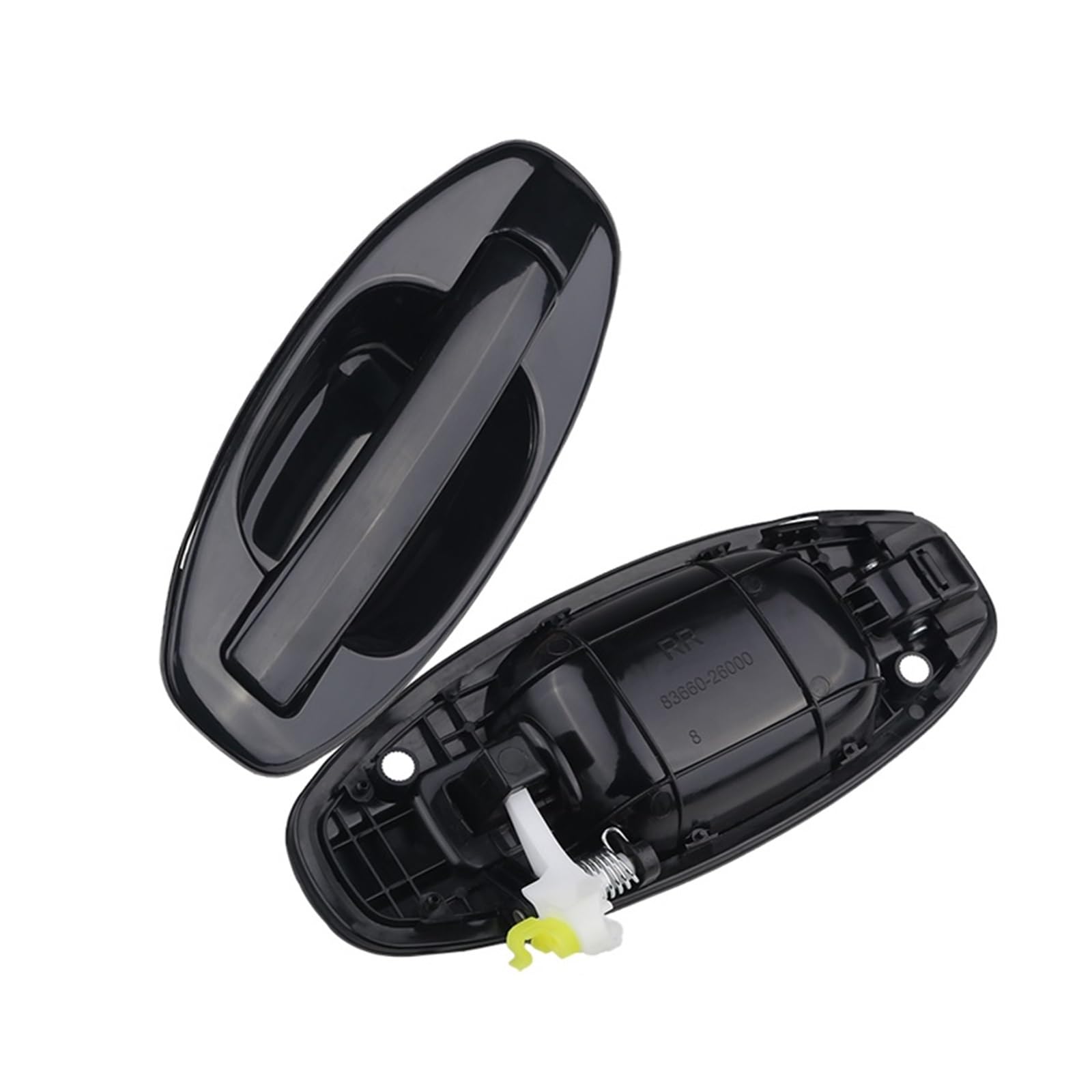 Lsdsaaza Back Right Sliding Exterior Handle For Hyundai For Santa Fe 2001-2006 82650-26000 82660-26000 Outside Door Handle Exterior 4 Doors Car Bowl(Back Right)