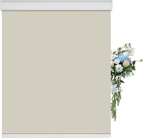 Persiana enrollable opaca para ventanas, sin cordón, para oscurecer la habitación, con cenefa de casete, persianas de ventana personalizadas para el