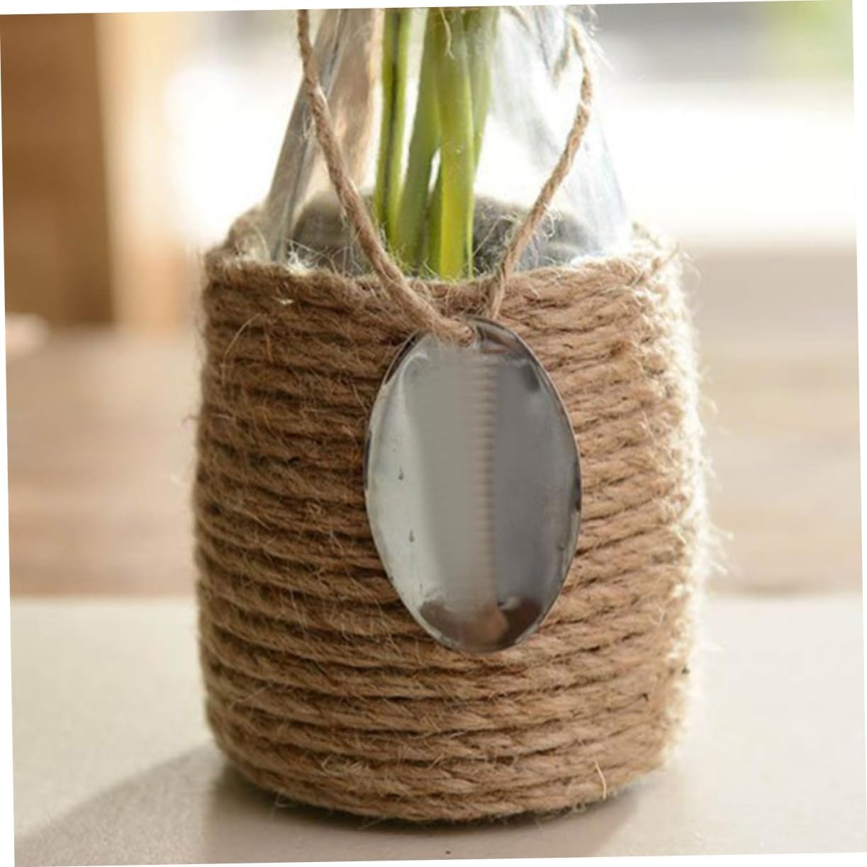 DOITOOL 3rolls Natural Jute Twine Heavy Duty Rope Outdoor Garden Twine for Crafts