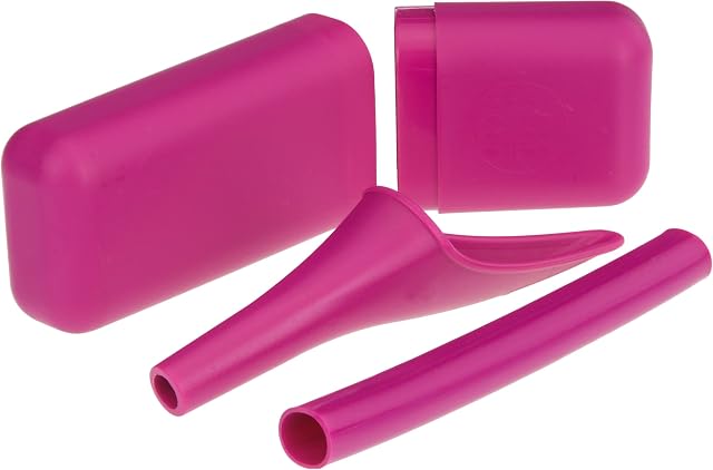 SHEWEE Extreme Female Urinal - Made in the UK - Reusable & Portable Urination Device. Festival, Camping, Car, Hiking Essentials for Women. Stand to Pee Device W/Carry Case and Extension Pipe