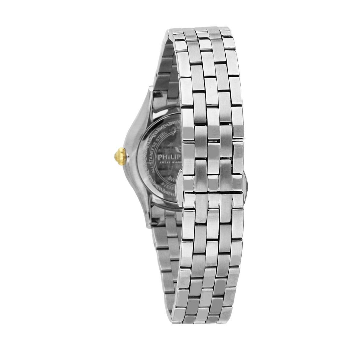 PHILIP WATCH Damen Armbanduhr Mondphase Quarz Edelstahl R8253596506