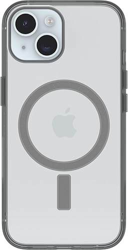 OtterBox Clear Case Series with MagSafe for iPhone 15, Shockproof, Drop Proof, Ultra-Slim, Protective Case, 3x Tested to Military Standard, Narwhal