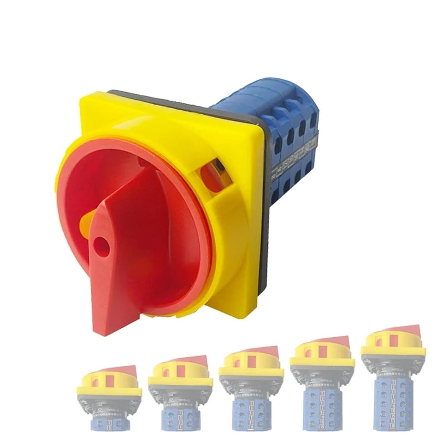 LW26GS-20A Off-ON Padlock Power Control Rotary Cam Changeover Switch Silver Contact YMW26 Two Positions 1Pcs(5P 20Terminals)