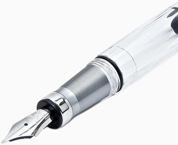 TWSBI Diamond 580ALR Nickel Gray Fountain Pen Nib M