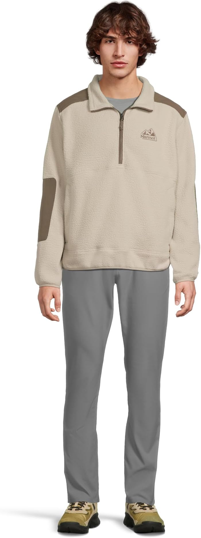 Мужские Marmot Wanderer High Pile Fleece Pullover — фото 2