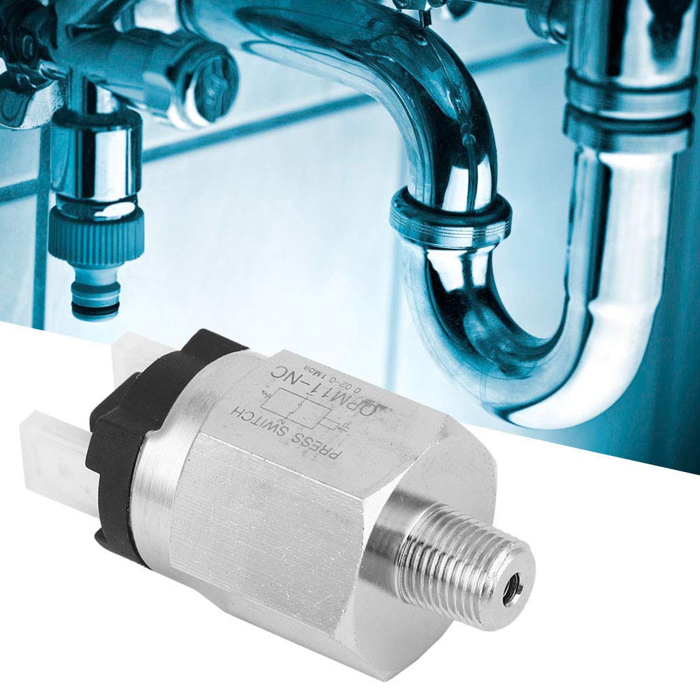 Respicefinem Micro Air Pressure Switch Adjustable Pressure Switch Nc Qpm11Nc Switch Wind Pressure Switch G18in Ac220v 48vac Dc