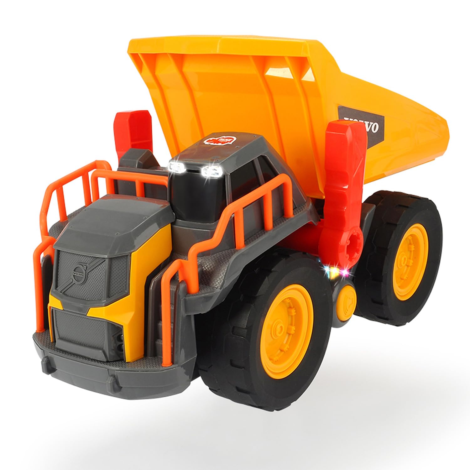 Dickie Toys Volvo - Camion de Construction Jaune