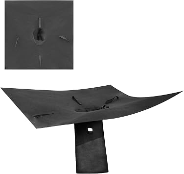 Geotextile Storm Drain Filter, 48" L x 48" W x 23.5" H Catch Basin Witches Hat Sediment Guard with 4 Lifting Loops Witches Hat Storm Drain Filter Storm Drain Cover for Street Park Catch Basin Insert