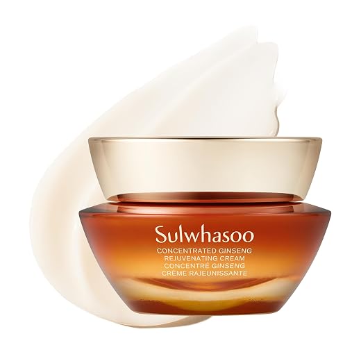 Sulwhasoo Concentrated Ginseng Rejuvenating Cream | Anti-Aging Korean Moisturizer | With Ginseng, Peptides &Amp; Squalane | Firms &Amp; Reduces Wrinkles | Hydrating Face Cream For All Skin Types