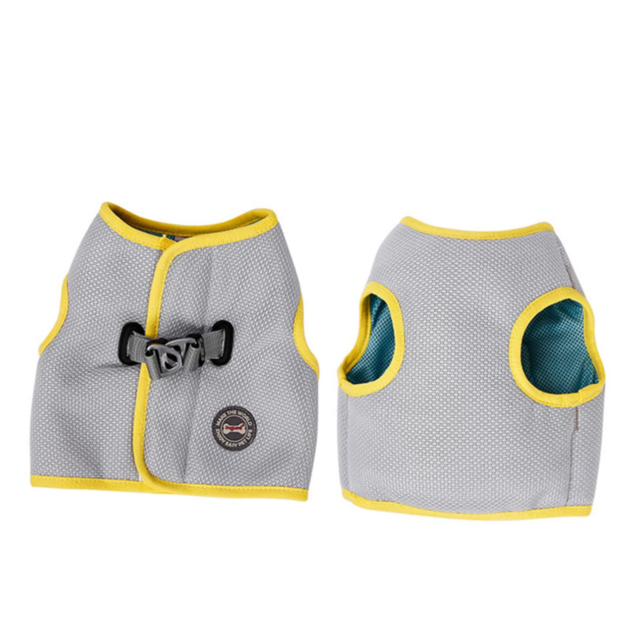 FOMIYES 3pezzi Gilet Rinfrescante Cooling Traspirante Per Attività Estive Facile Indossare Assorbe Fibbie Nascoste Per
