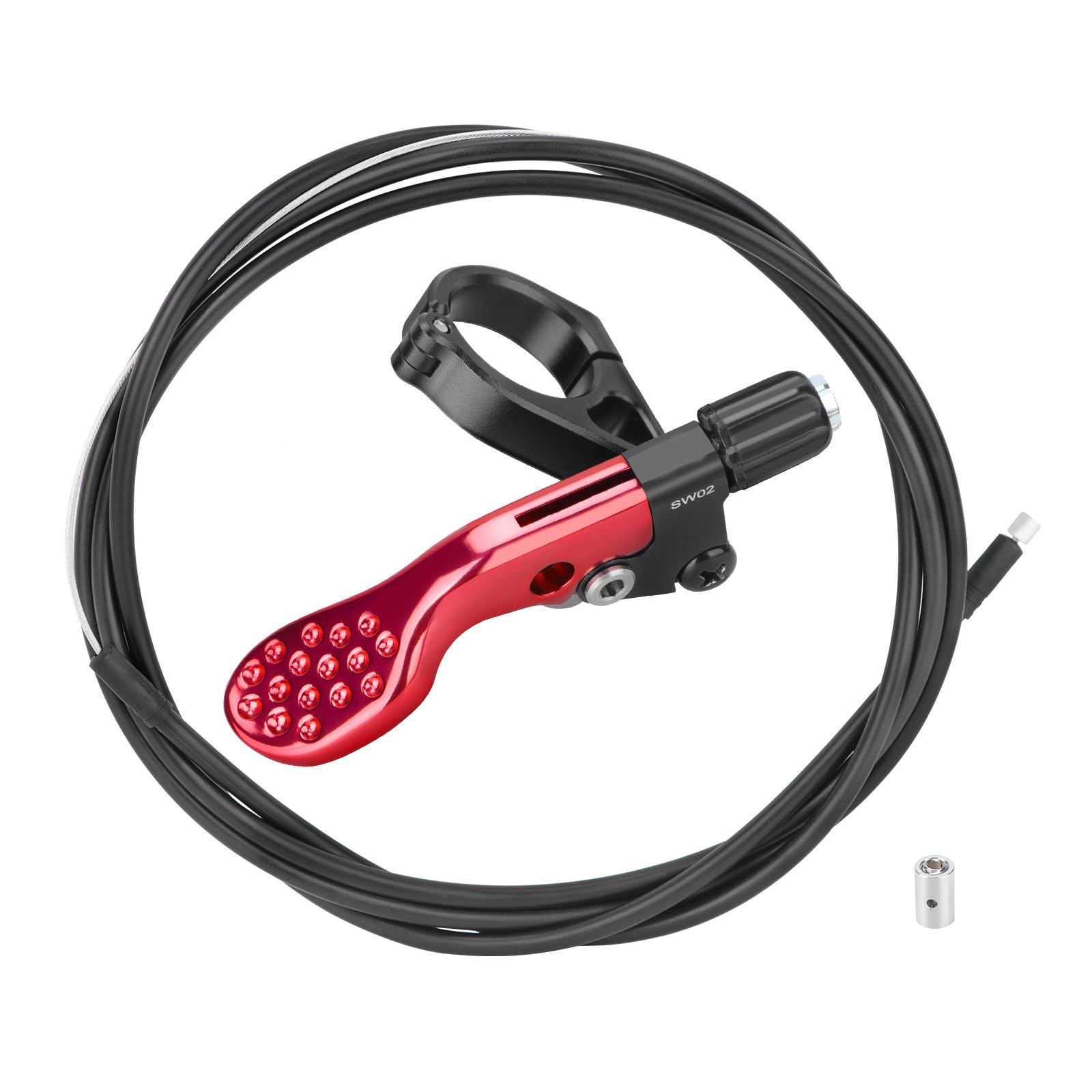 Palanca de mando a distancia para bicicletas, tija de sillín, palanca de cambios de mando a distancia para tijas de sillín, asientos de bicicleta, cable de altura de tubo, palanca ajustable