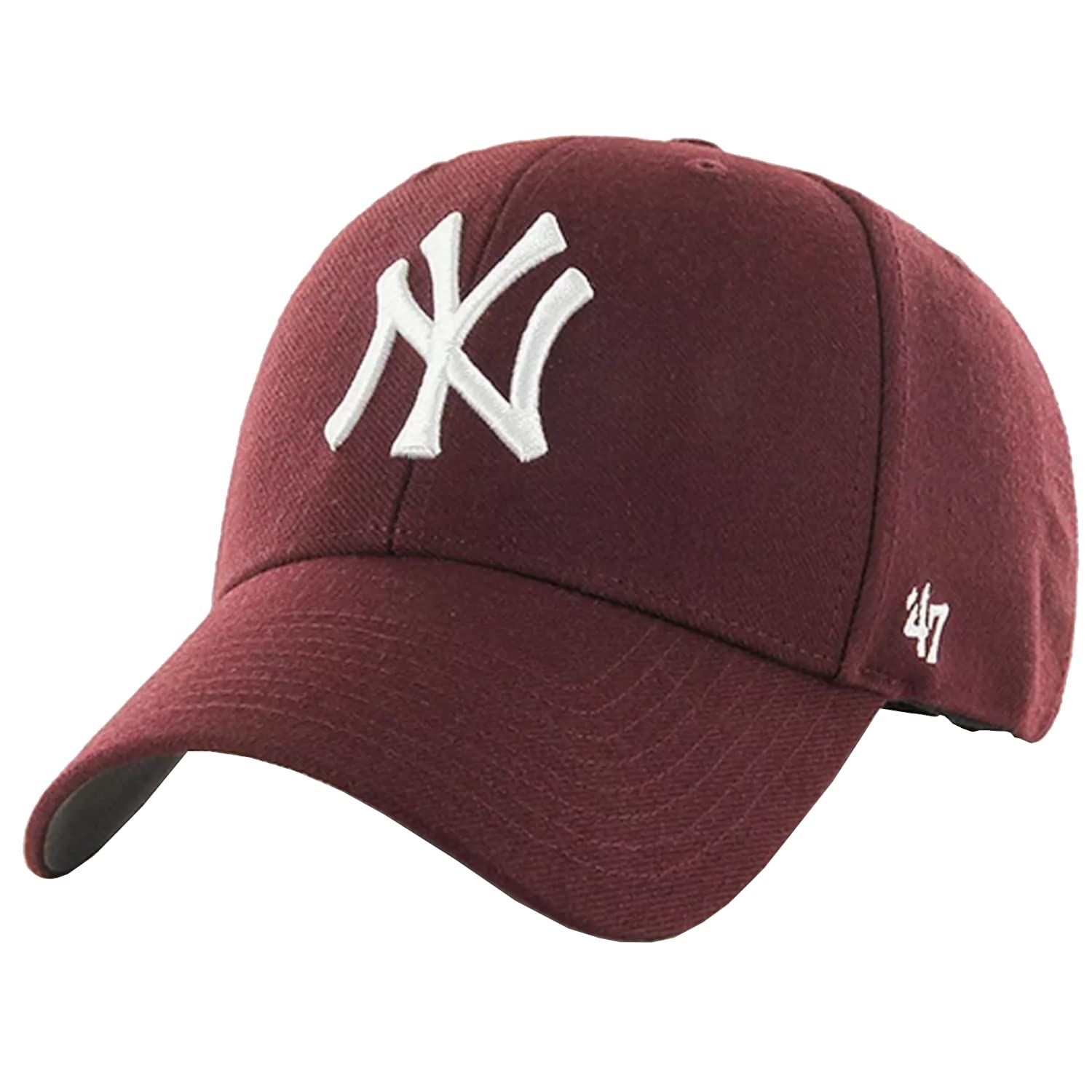 '47 Brand Unisex Cap with a Visor, Burgundy, 31