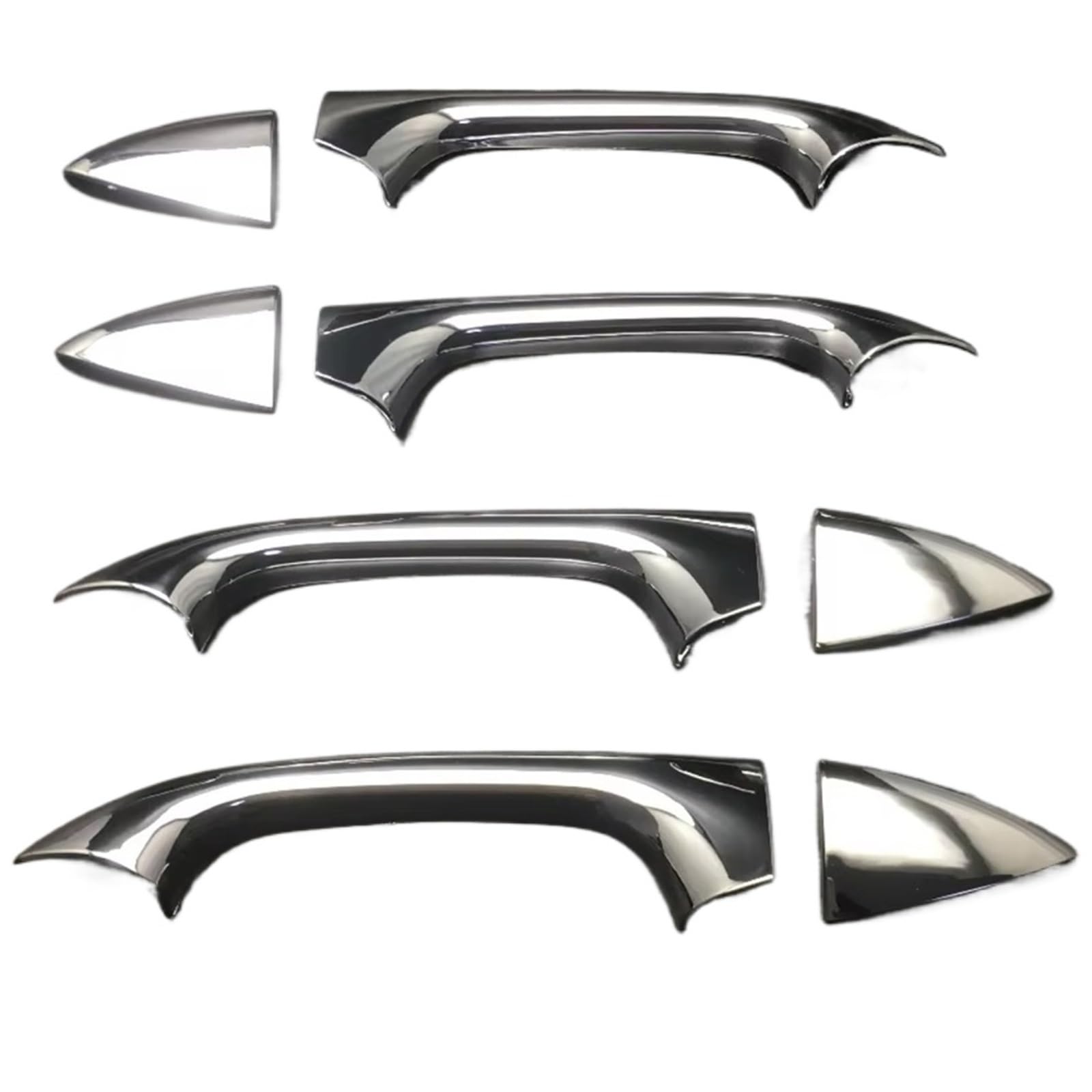 ZNAGDFVW Outer Door Handle Cover Compatible with Benz for CLS Class W219 2005 2006 2007 2008 2009 2010 Car Door Handle Exterior Covers Outer Accesssories