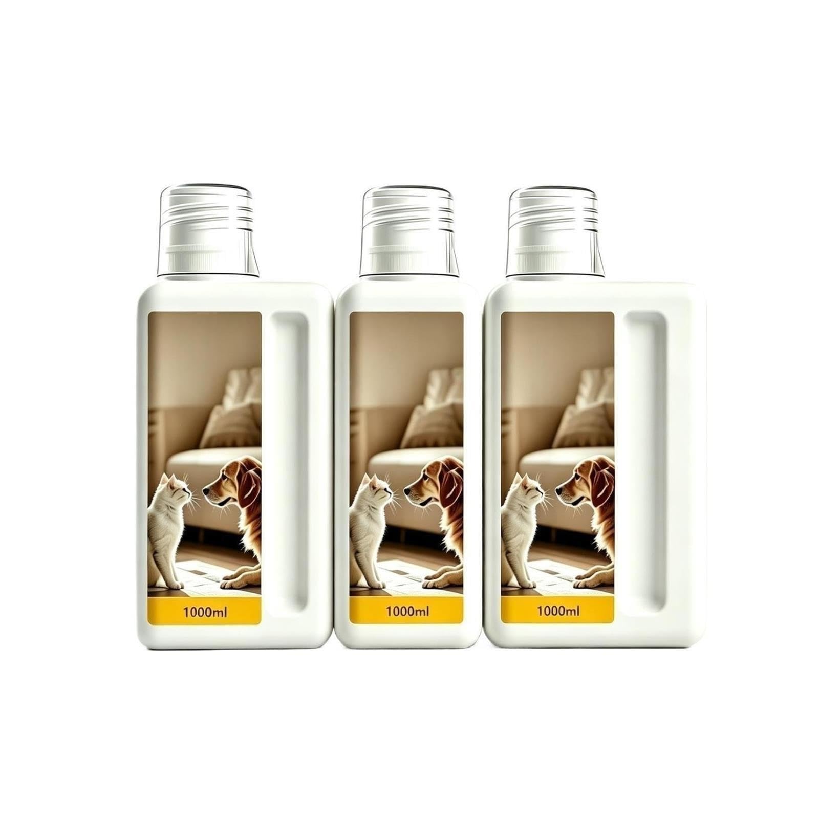 Soluzione Di Pulizia Robot Da 3 Pezzi Da 1000Ml, Compatibile Con Dreame