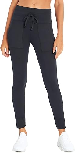 Bally Total Fitness Legging de tiro ultra alto para mujer