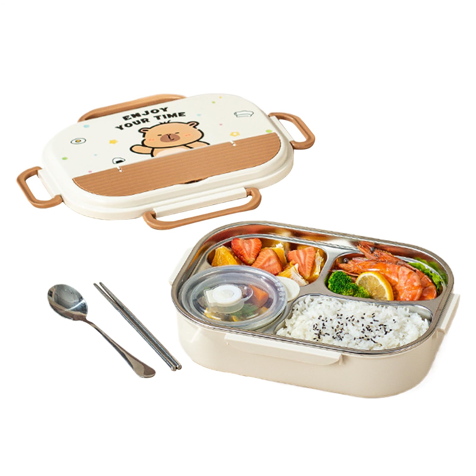 Pojemniki Lunchbox Dla Dzieci Przenośne sztućce bezpieczne w mikrofalówce