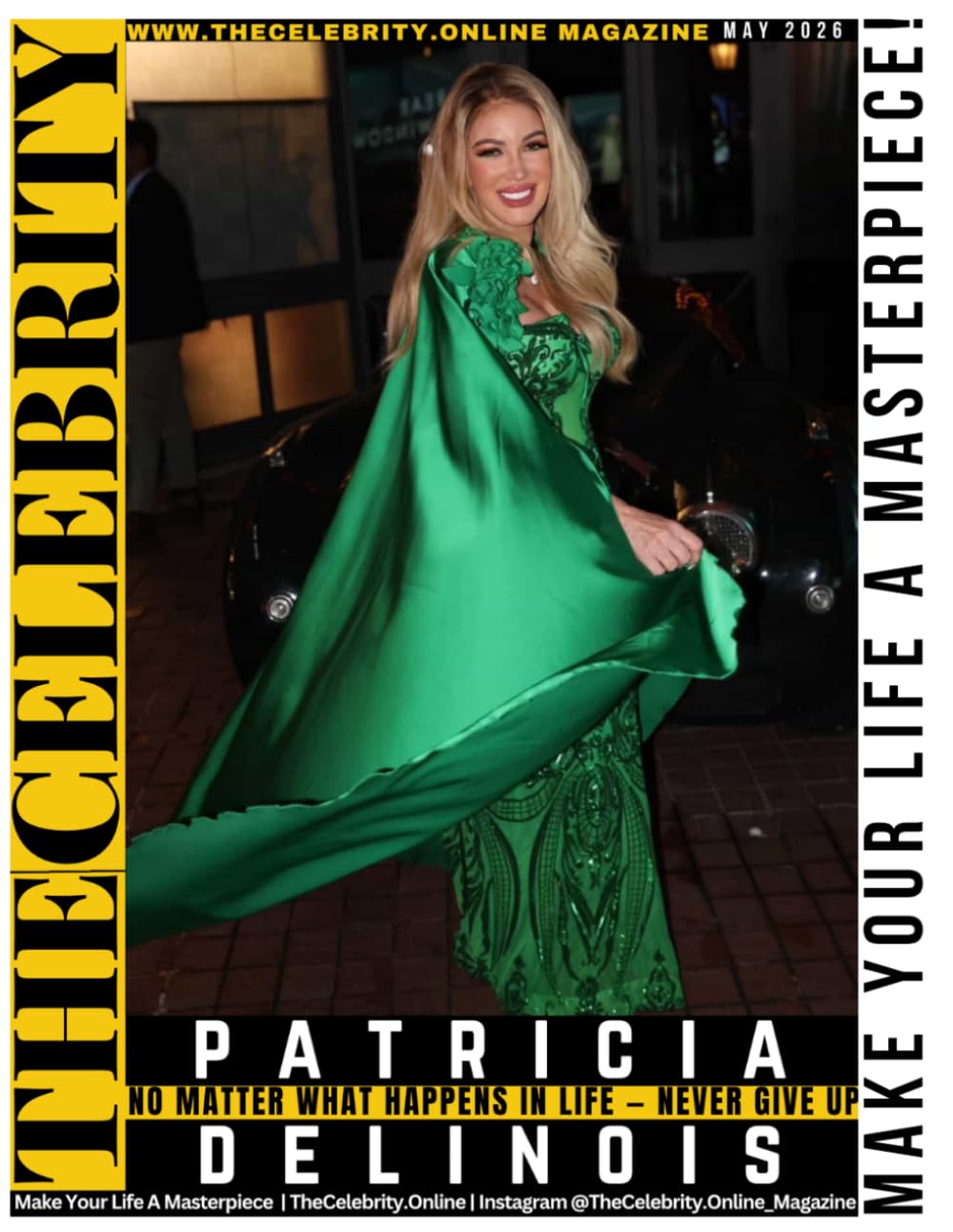 TheCelebrity.Online Magazine May 2026 Print Edition Featuring Cover Story Patricia Delinois: Powerhouse Entrepreneur CEO
