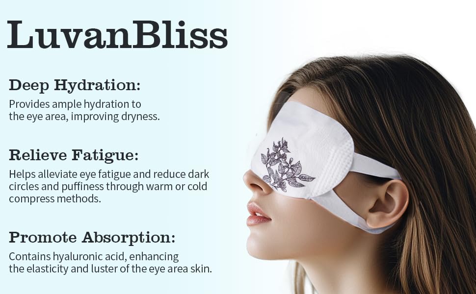 Minty Chill Steam Eye Mask, Self Heating, Warm Compress, Disposable - Image 6