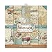 STAMPERIA Around The World-Bloc de Papel (10 Hojas, 20,3 x 20,3 cm, Doble Cara), Multicolor, 20.3 x 20.3 (8" x 8")