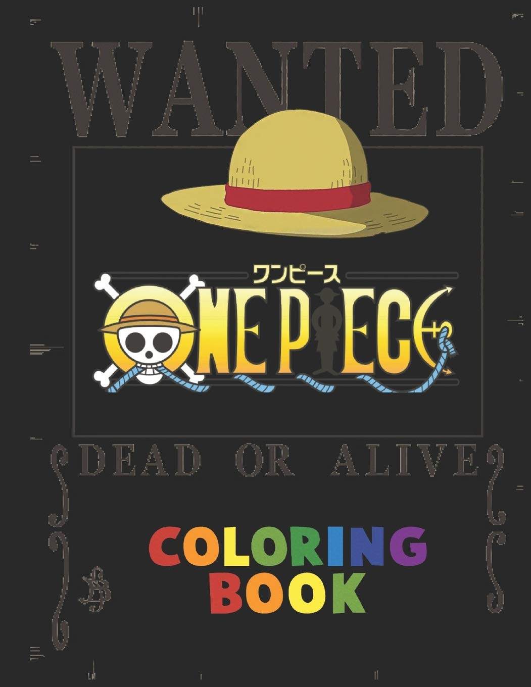 Buy One Piece Coloring Books Funny Free Anime Coloring Books for Kids