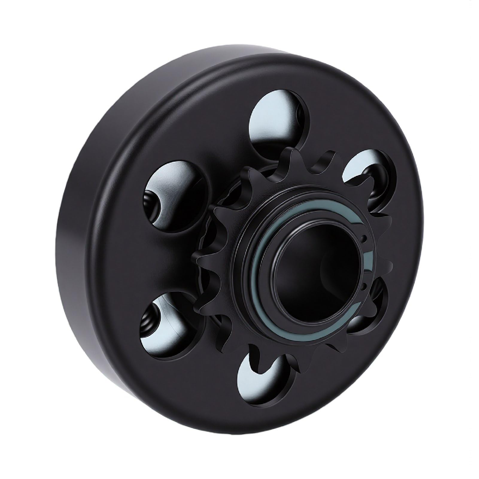 Tnfeeon Embrague Centrífugo de 14 Dientes, Hierro de 1 Pulgada de Diámetro Go Kart Embrague 2300 RPM Compromiso, Cadena 420 13 Apto para Mini Bicicleta Go Kart Cortacésped 212
