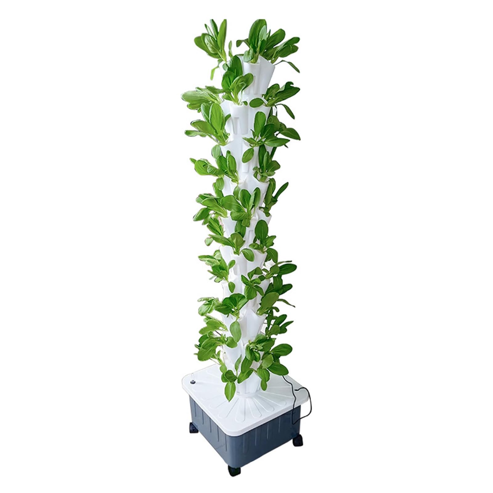 Tour jardinière verticale hydroponique pour cultiver sans espace et sans terre