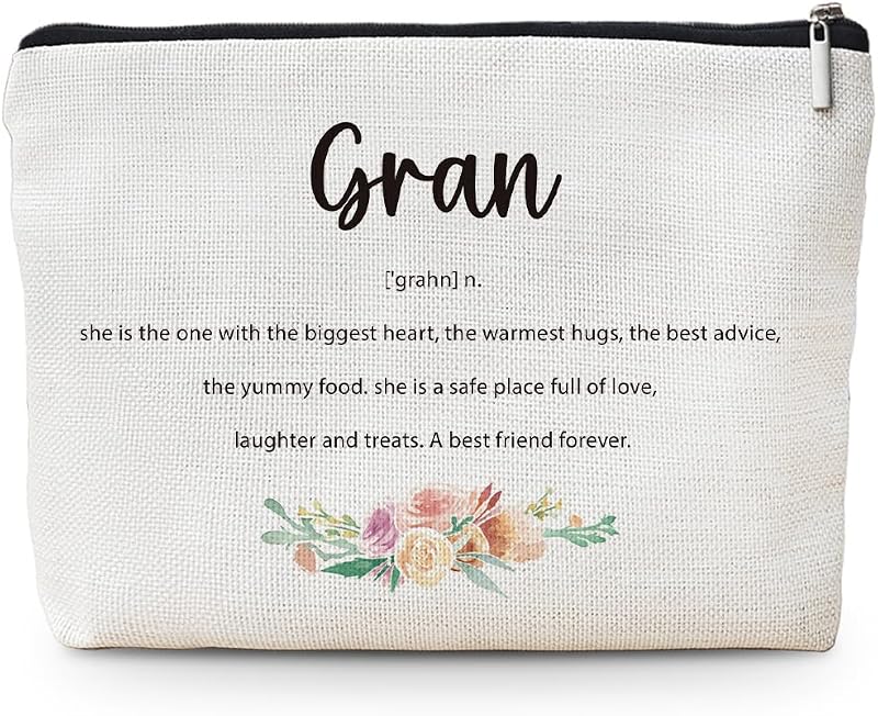 Necessaire de maquiagem MOTERMATE gran B com zíper, 25,4 cm x 19,05 cm x 0,51 cm
